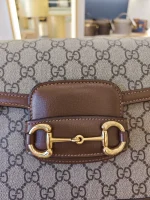 Gucci, Horsebit 1955 Shoulder Bag, , Brown, Like New - Image 19