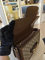 Gucci, Horsebit 1955 Shoulder Bag, , Brown, Like New - Image 23