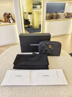 Chanel, Classic Zip Coin Purse, , Black, Very Very  Good - Image 2