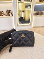 Chanel, Classic Zip Coin Purse, , Black, Very Very  Good - Image 4