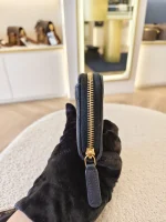 Chanel, Classic Zip Coin Purse, , Black, Very Very  Good - Image 8
