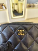 Chanel, Classic Zip Coin Purse, , Black, Very Very  Good - Image 10