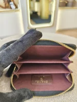 Chanel, Classic Zip Coin Purse, , Black, Very Very  Good - Image 15