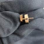 Miu Miu, Enameled Metal Earrings , , Pink, Like New - Image 17