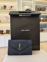 YSL, WOC, 9", Navy, Very Very  Good - Image 2