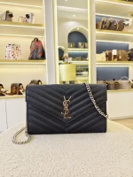 YSL, WOC, 9", Navy, Very Very  Good - Image 3