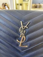 YSL, WOC, 9", Navy, Very Very  Good - Image 10
