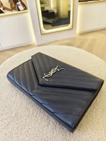 YSL, WOC, 9", Navy, Very Very  Good - Image 15
