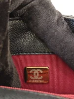 Chanel, Mini Flap Bag with Coin Charm,  8", Black, Very Very  Good - Image 28