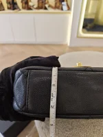 Chanel, Mini Flap Bag with Coin Charm,  8", Black, Very Very  Good - Image 43
