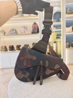 Dior, Dior x Peter Doig Saddle Bag, Medium, Multicolor, Very Very  Good - Image 5