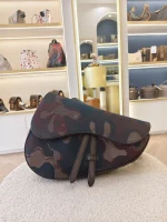 Dior, Dior x Peter Doig Saddle Bag, Medium, Multicolor, Very Very  Good - Image 7