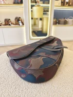 Dior, Dior x Peter Doig Saddle Bag, Medium, Multicolor, Very Very  Good - Image 11