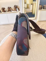 Dior, Dior x Peter Doig Saddle Bag, Medium, Multicolor, Very Very  Good - Image 19