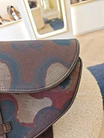 Dior, Dior x Peter Doig Saddle Bag, Medium, Multicolor, Very Very  Good - Image 27