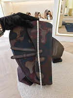 Dior, Dior x Peter Doig Saddle Bag, Medium, Multicolor, Very Very  Good - Image 39