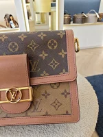 Louis Vuitton, Dauphine, MM, Brown, Very Good - Image 15