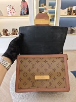 Louis Vuitton, Dauphine, MM, Brown, Very Good - Image 17