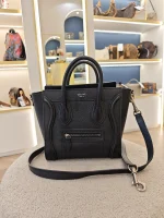 Celine, Luggage, Nano, Black, Very Very  Good - Image 5