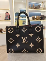 Louis Vuitton, OnTheGo MM, MM, Black, Very Very  Good - 图片 4