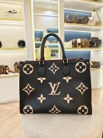 Louis Vuitton, OnTheGo MM, MM, Black, Very Very  Good - 图片 5