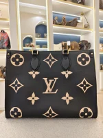 Louis Vuitton, OnTheGo MM, MM, Black, Very Very  Good - 图片 9