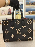 Louis Vuitton, OnTheGo MM, MM, Black, Very Very  Good - 图片 20