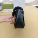Gucci, GG Marmont Super Mini Bag, Supermini, Black, Like New - Image 5