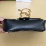 Gucci, GG Marmont Super Mini Bag, Supermini, Black, Like New - Image 7