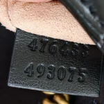 Gucci, GG Marmont Super Mini Bag, Supermini, Black, Like New - Image 15
