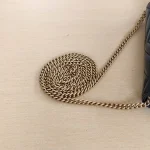 Gucci, GG Marmont Super Mini Bag, Supermini, Black, Like New - Image 20