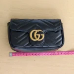 Gucci, GG Marmont Super Mini Bag, Supermini, Black, Like New - Image 22