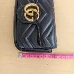 Gucci, GG Marmont Super Mini Bag, Supermini, Black, Like New - Image 23
