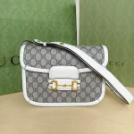 Gucci, Horsebit 1955 Shoulder Bag, , Brown, Like New - Image 4