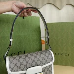 Gucci, Horsebit 1955 Shoulder Bag, , Brown, Like New - Image 28