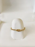 Dior, Rose des Vents Chain Ring, 49, Gold, Like New - Image 13