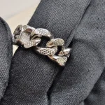 Gucci, Interlocking G chain, S, Silver, Like New - Image 4