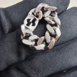 Gucci, Interlocking G chain, S, Silver, Like New - Image 7