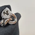 Gucci, Interlocking G chain, S, Silver, Like New - Image 11