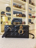 Dior, Lady D-Joy Bag, Medium, Black, Very Very  Good - Image 11