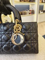 Dior, Lady D-Joy Bag, Medium, Black, Very Very  Good - Image 17
