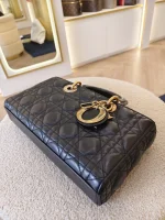 Dior, Lady D-Joy Bag, Medium, Black, Very Very  Good - Image 22