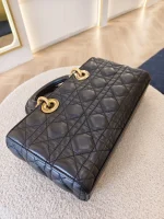 Dior, Lady D-Joy Bag, Medium, Black, Very Very  Good - Image 24