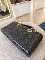 Dior, Lady D-Joy Bag, Medium, Black, Very Very  Good - Image 26