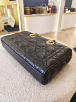 Dior, Lady D-Joy Bag, Medium, Black, Very Very  Good - Image 27