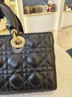 Dior, Lady D-Joy Bag, Medium, Black, Very Very  Good - Image 28