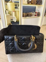 Dior, Lady D-Joy Bag, Medium, Black, Very Very  Good - Image 34