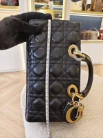 Dior, Lady D-Joy Bag, Medium, Black, Very Very  Good - Image 40