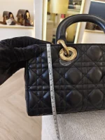 Dior, Lady D-Joy Bag, Medium, Black, Very Very  Good - Image 41