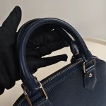 Louis Vuitton, Alma BB , BB, Black, Like New - Image 20